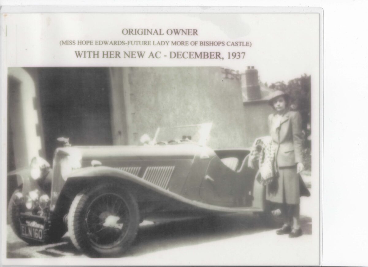 Lady More of Bishop's Castle AC 16 80