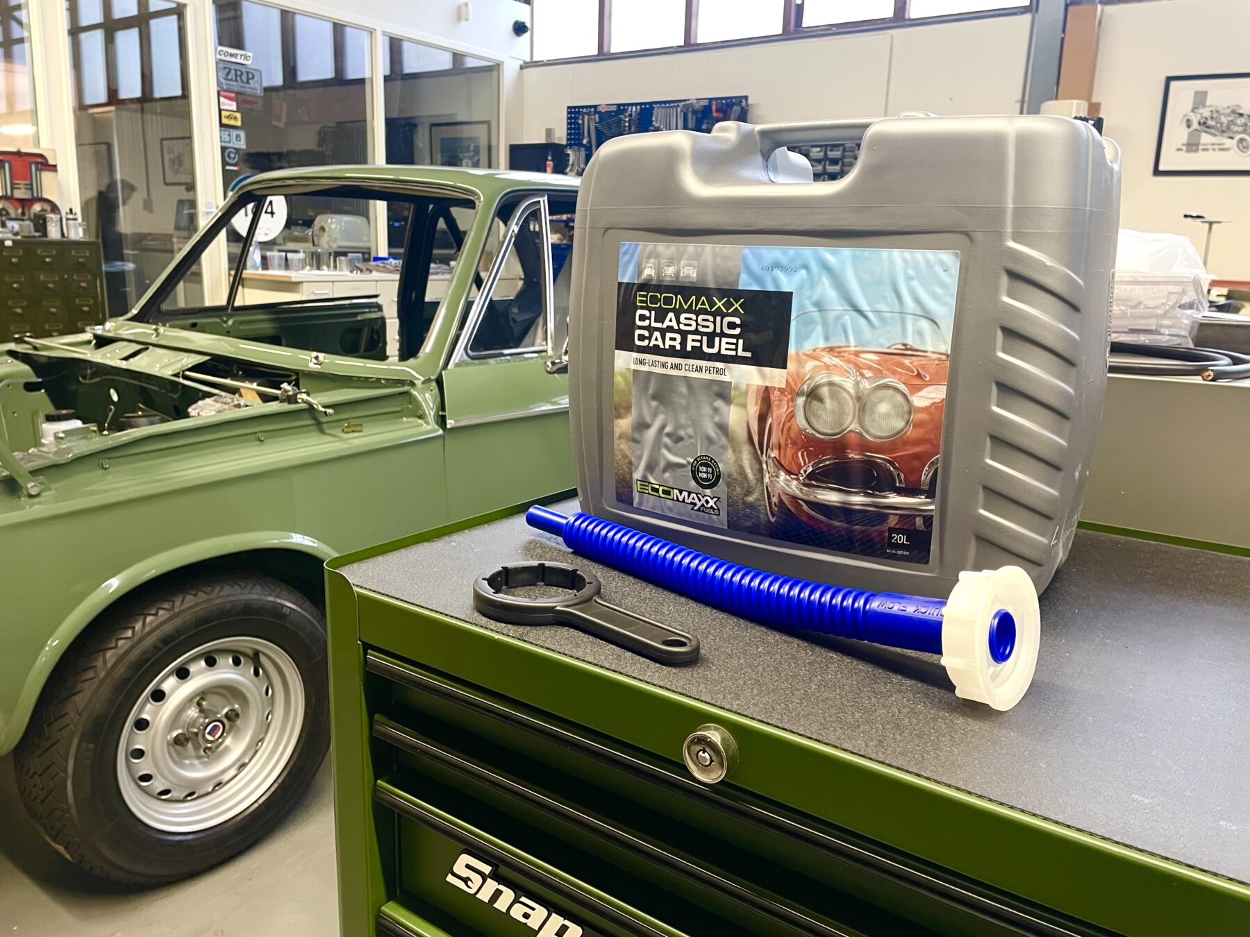 benzine voor oude auto's ecomaxx