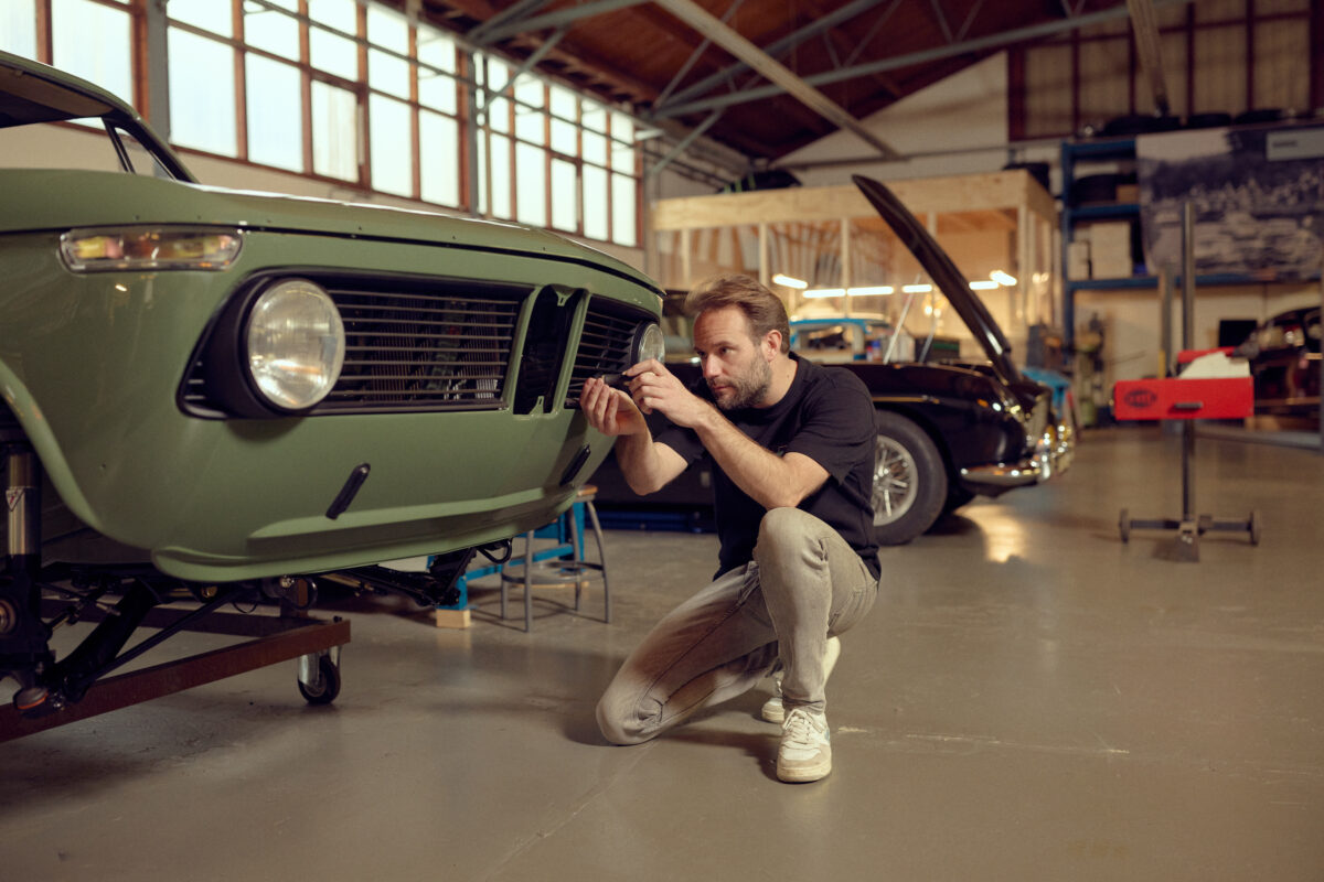 klassieke auto restauratie bmw