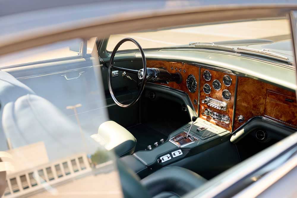 classic car interior facel vega fv3b