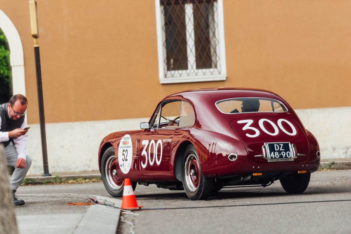 met welke auto kan ik deelnemen aan de mille miglia