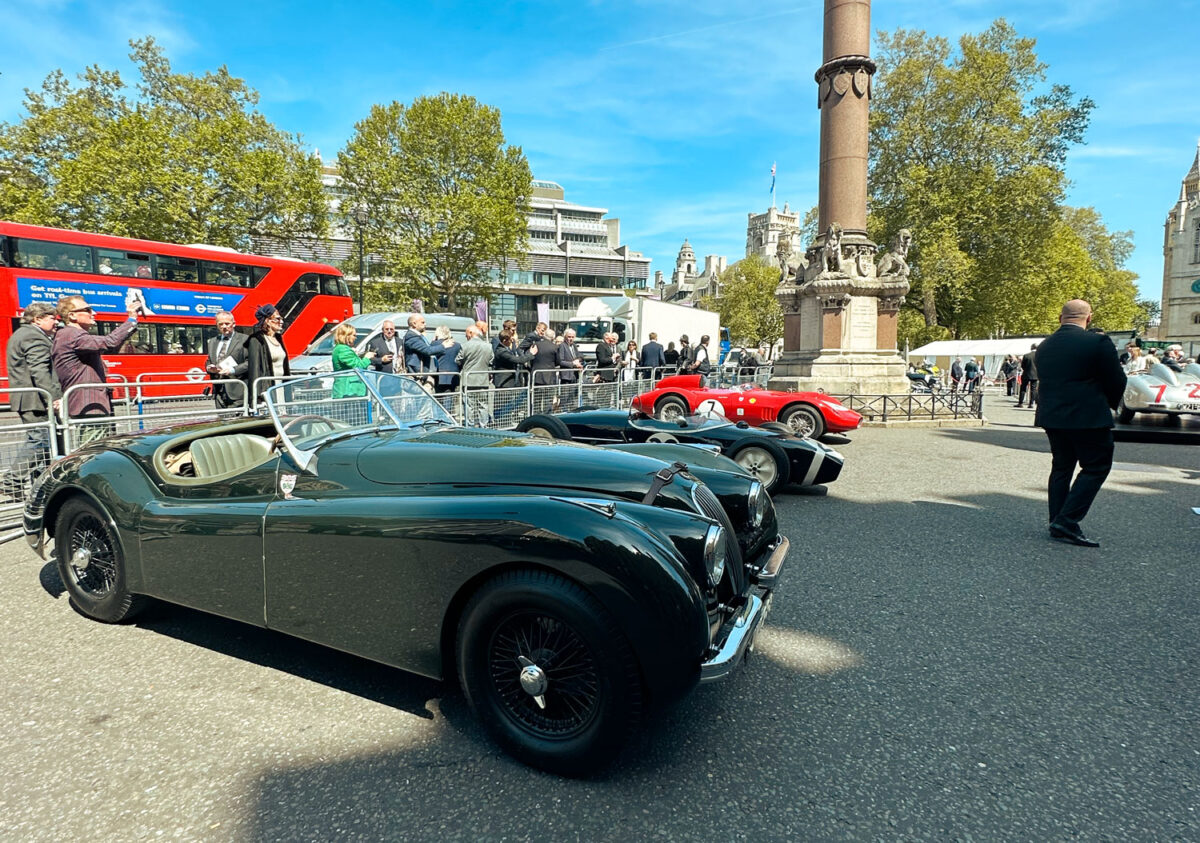 jaguar xk in london