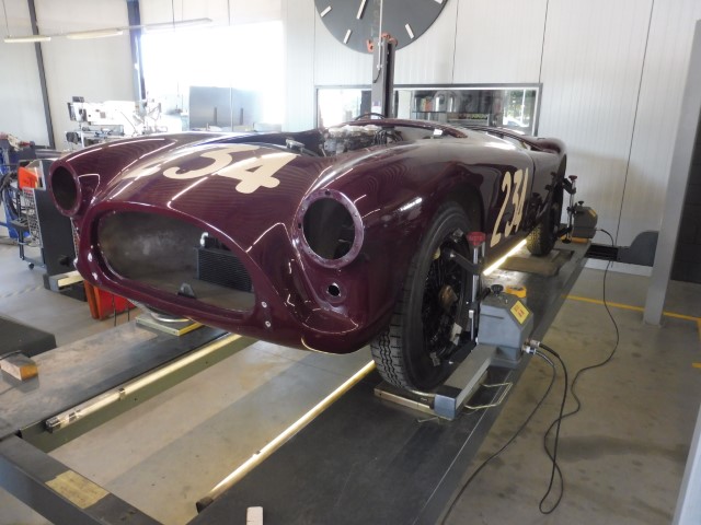classic car repair after collision damage